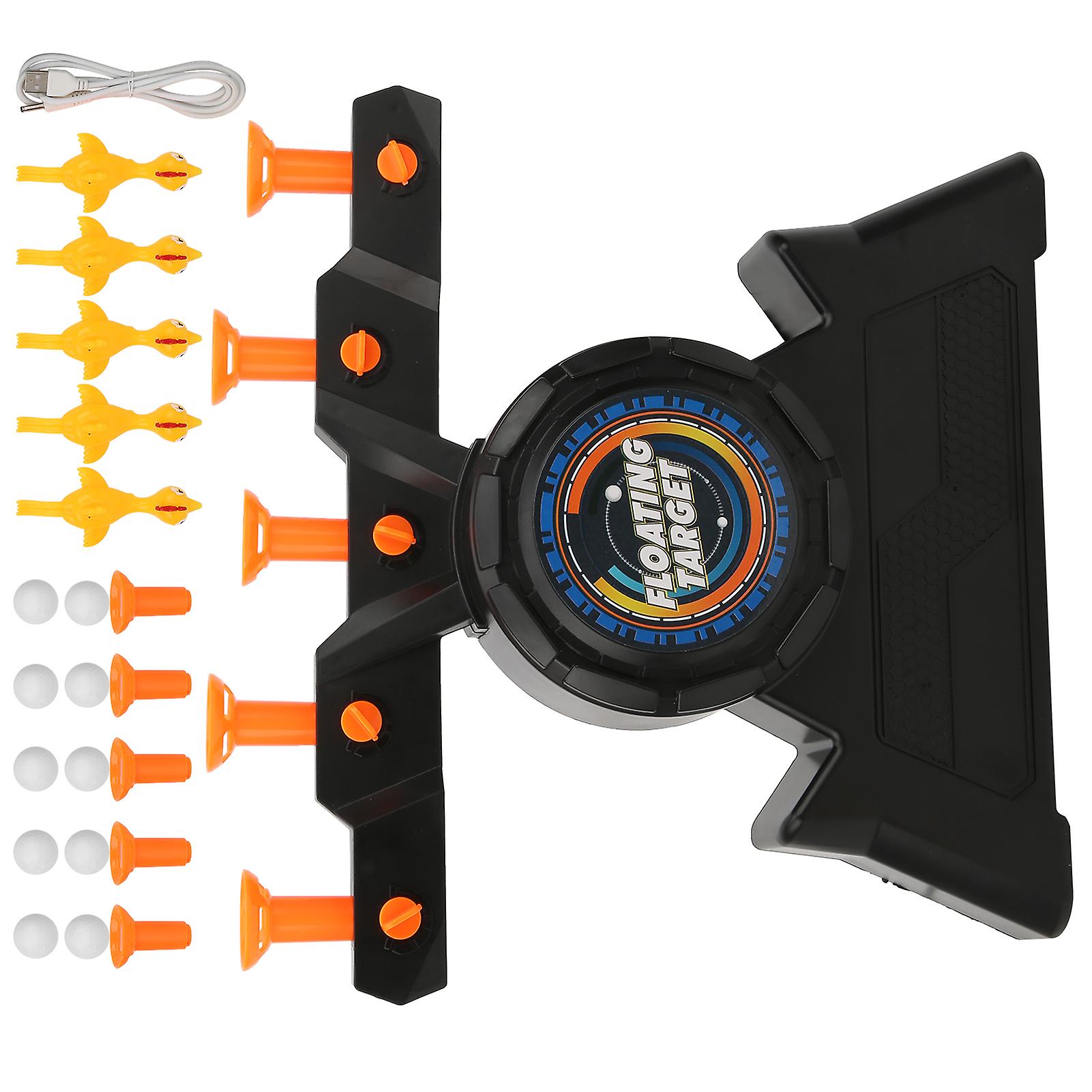 Electric Floating Suspended Ball Shooting Dart Target Games Toy Adjustable Wind Power