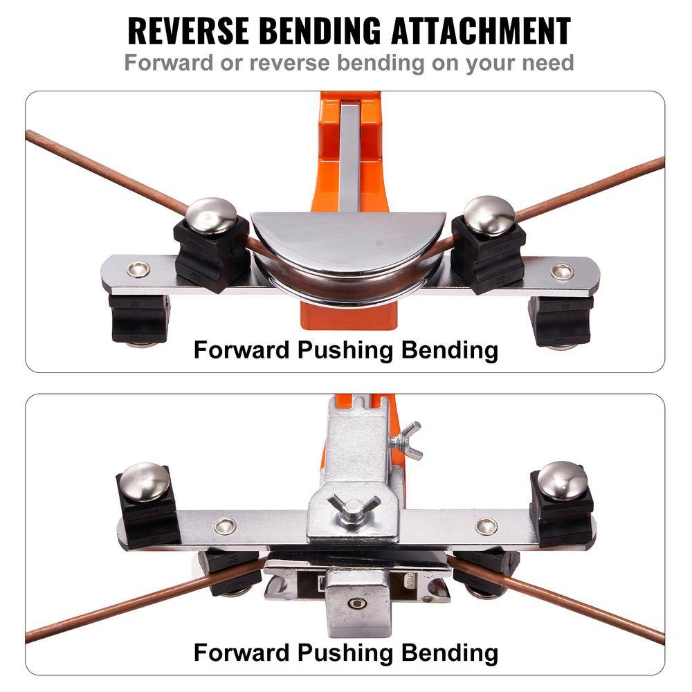 VEVOR Ratcheting Pipe Bender 14 in. to 78 in. Aluminum Alloy Tubing Bender 90 ForwardReverse Bending with 7 Dies Market JLWGJCSGPFXW7G1M2V0