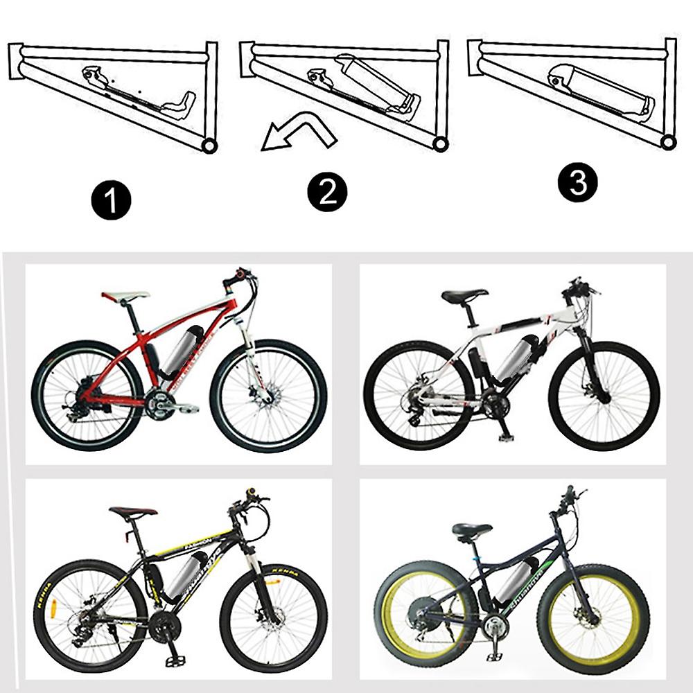 With Charger 24v 14ah 7s4p Ebike Battery  Li-ion Mountain Bike Electric Bicycle Kettle Shape Diy Modification 320x217x98mm