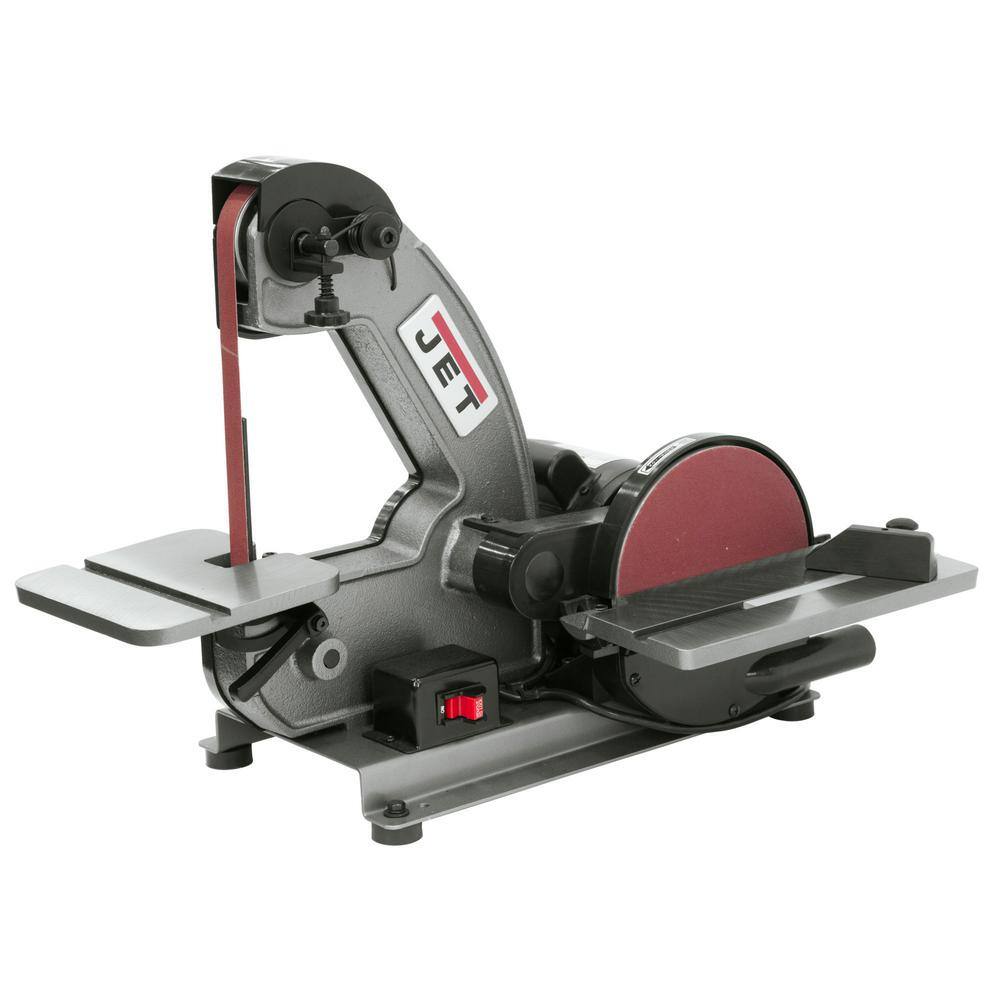 Jet 13 HP 1 in. x 42 in. Benchtop Belt and 8 in. Disc Sander 115-Volt J-4002 577003