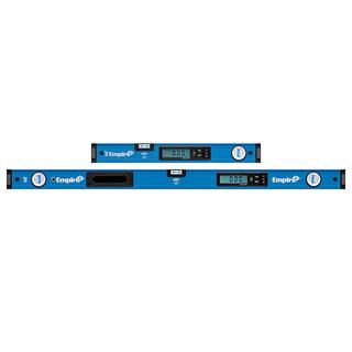 Empire 24 in. True Blue Digital Box Level with Case with 48 in. True Blue Digital Box Level with Case E105.24-E105.48