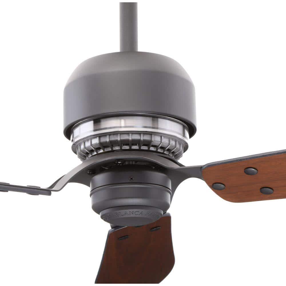 Casablanca Tribeca 60 in Indoor Graphite Ceiling Fan with 4Speed Wall Mount Control