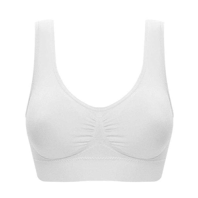 Women Yoga Bra Plus Size Padded No Underwire Lounging Bras  S