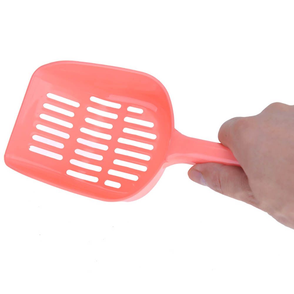 Plastic Cute For Rabbit，Dog Large Cat Box Scooper Poop Picker Shovel Litter Scoop Cat Supplies BLUE