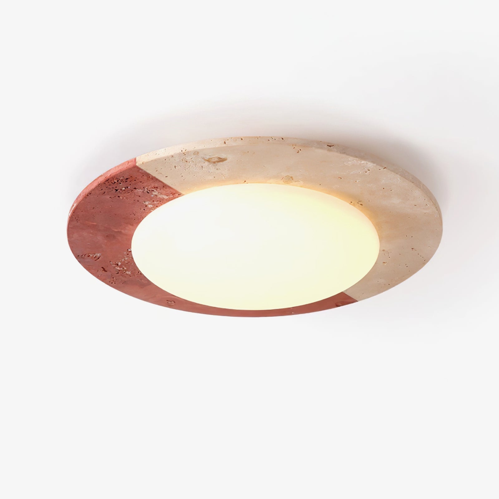 Celestial Travertine Ceiling Lamp