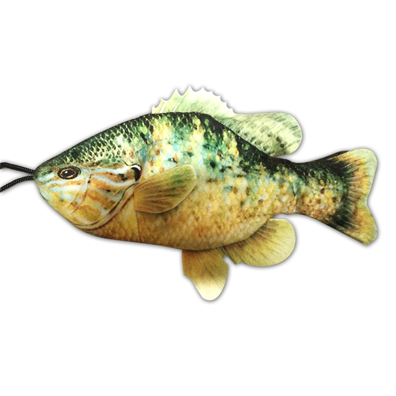 SteelDog Sunfish Dog Toy w/Rope - Freshwater Fish