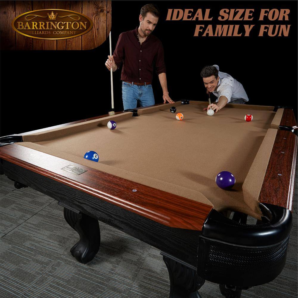 Barrington Belmont 90 in. Billiard Table BLL090_108B