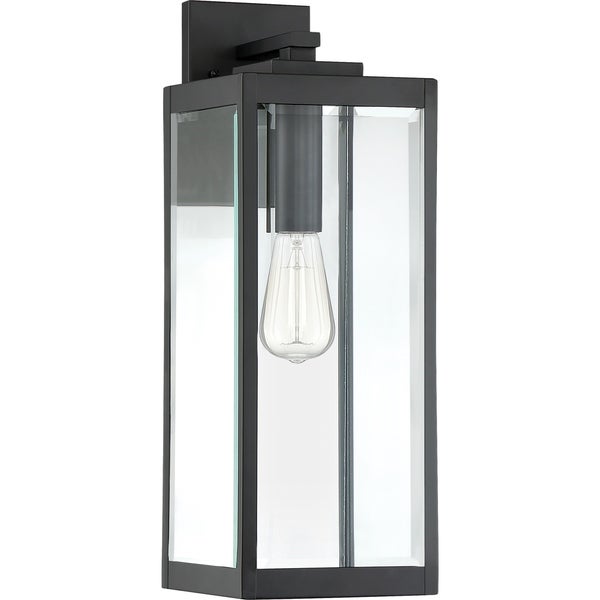 Carbon Loft Truman Black 150-watt Wall Lantern Shopping - The Best Deals on Outdoor Wall Lanterns | 26325127