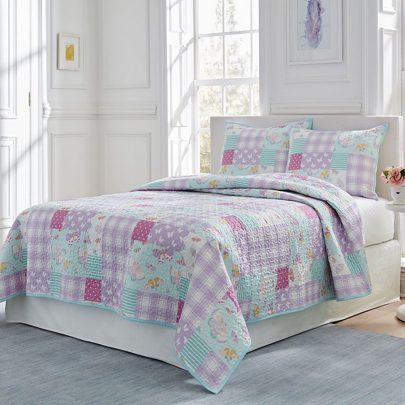 Lullabye Bedding Butterfly Fairy Quilt Set