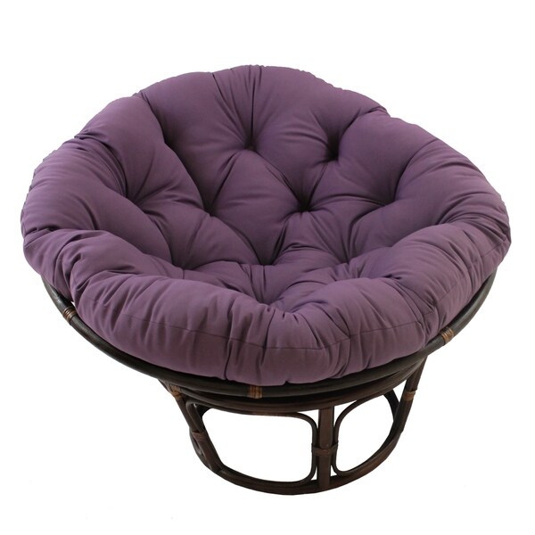 Bali 42-inch Papasan Chair with Twill Cushion