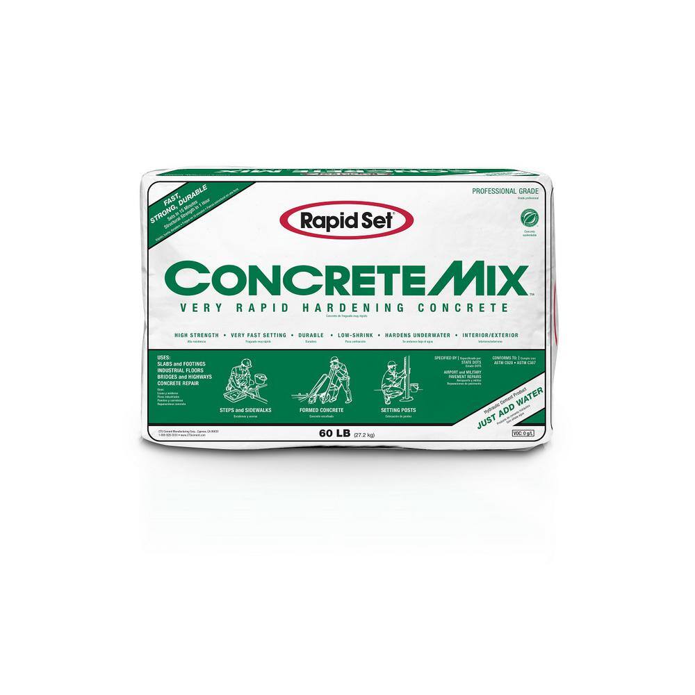 Rapid Set 60 lbs. Concrete Mix 03010060