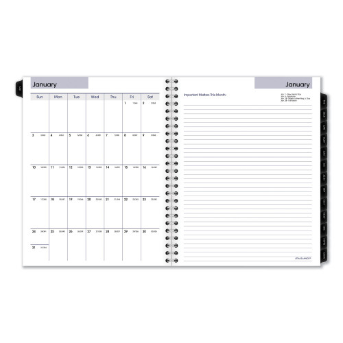 DayMinder Executive Weekly/Monthly Refill， 8.75 x 7， 2022 (G54550)