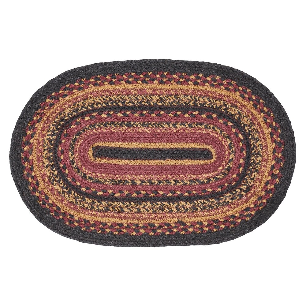 Heritage Farms Jute Oval Placemat 12x18