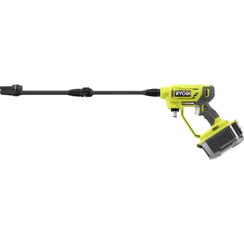 RYOBI ONE+ 18V EZClean 320 PSI 0.8 GPM Cordless Cold Water Power Cleaner with Battery and Charger RY120352K