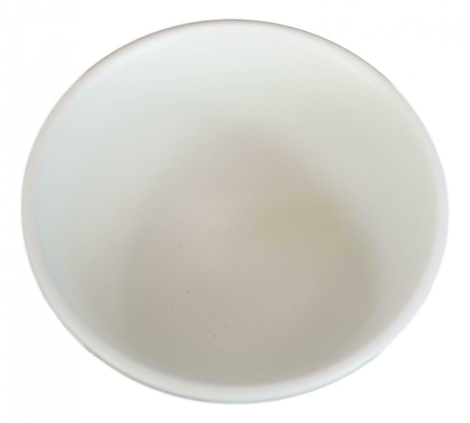 1 Contemporary Ridged Matte White Jade Melamine Rice Soup Dessert Bowls Pack Of 6 EBR02