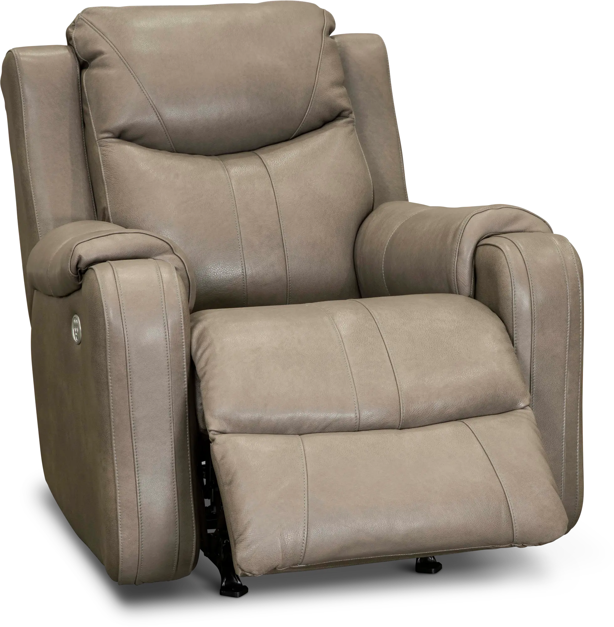 Marvel Tan Leather-Match Power Rocker