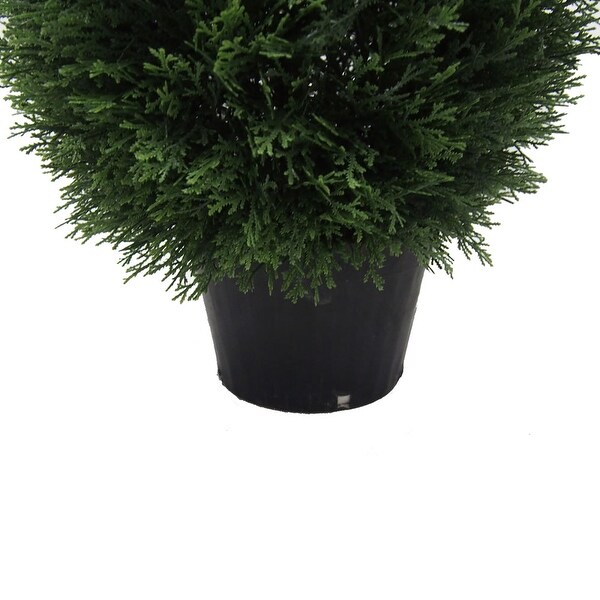 Vickerman 24 Green Cedar Everyday Topiary