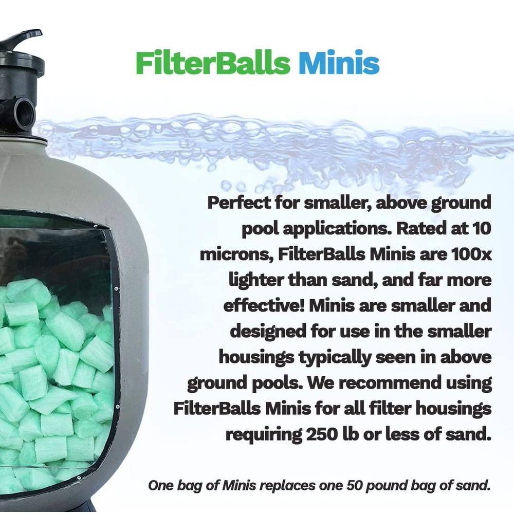 FILTERBALLS FilterBalls Minis - 1 bag equals 1 bag of sand mini-1