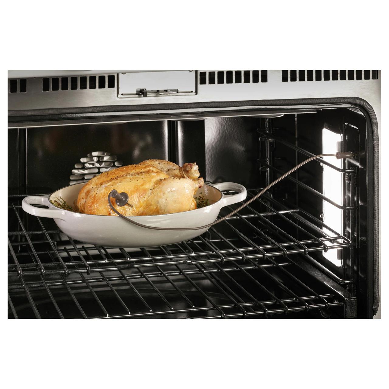 Caf¨¦ 48-inch Freestanding Dual-Fuel Range with 6 Burners and Griddle C2Y486P4TW2