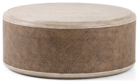 Cantara Coffee Table Weathered Blonde Pine   Modern   Coffee And Accent Tables   by Virgil Stanis Design  Houzz