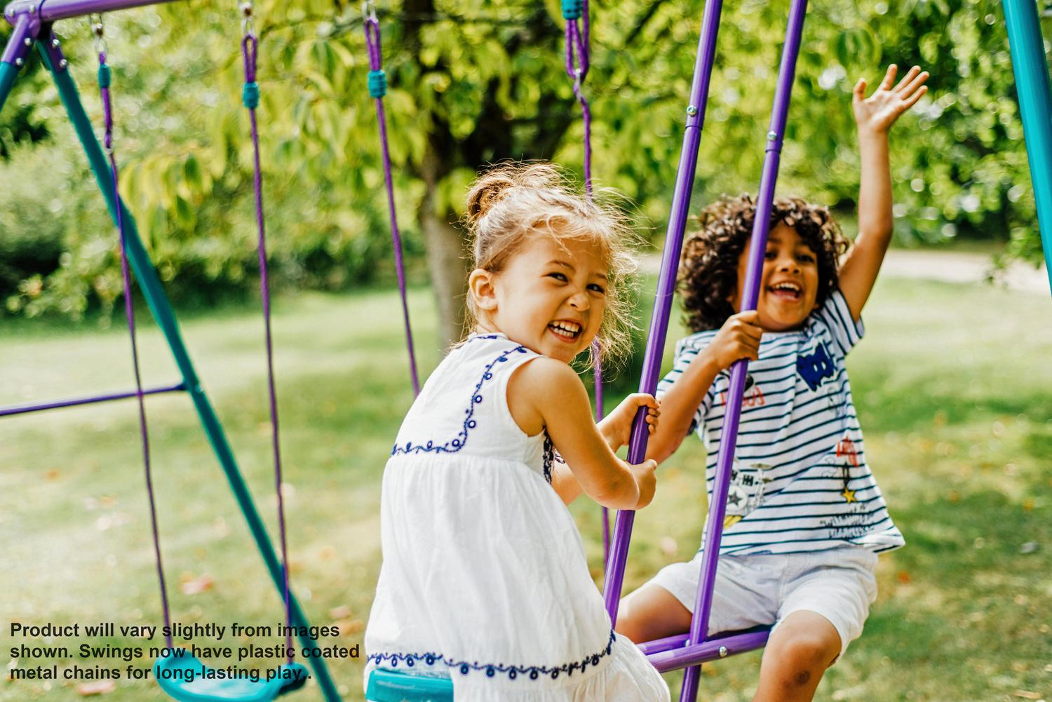 Plum Double Swing Glider Set