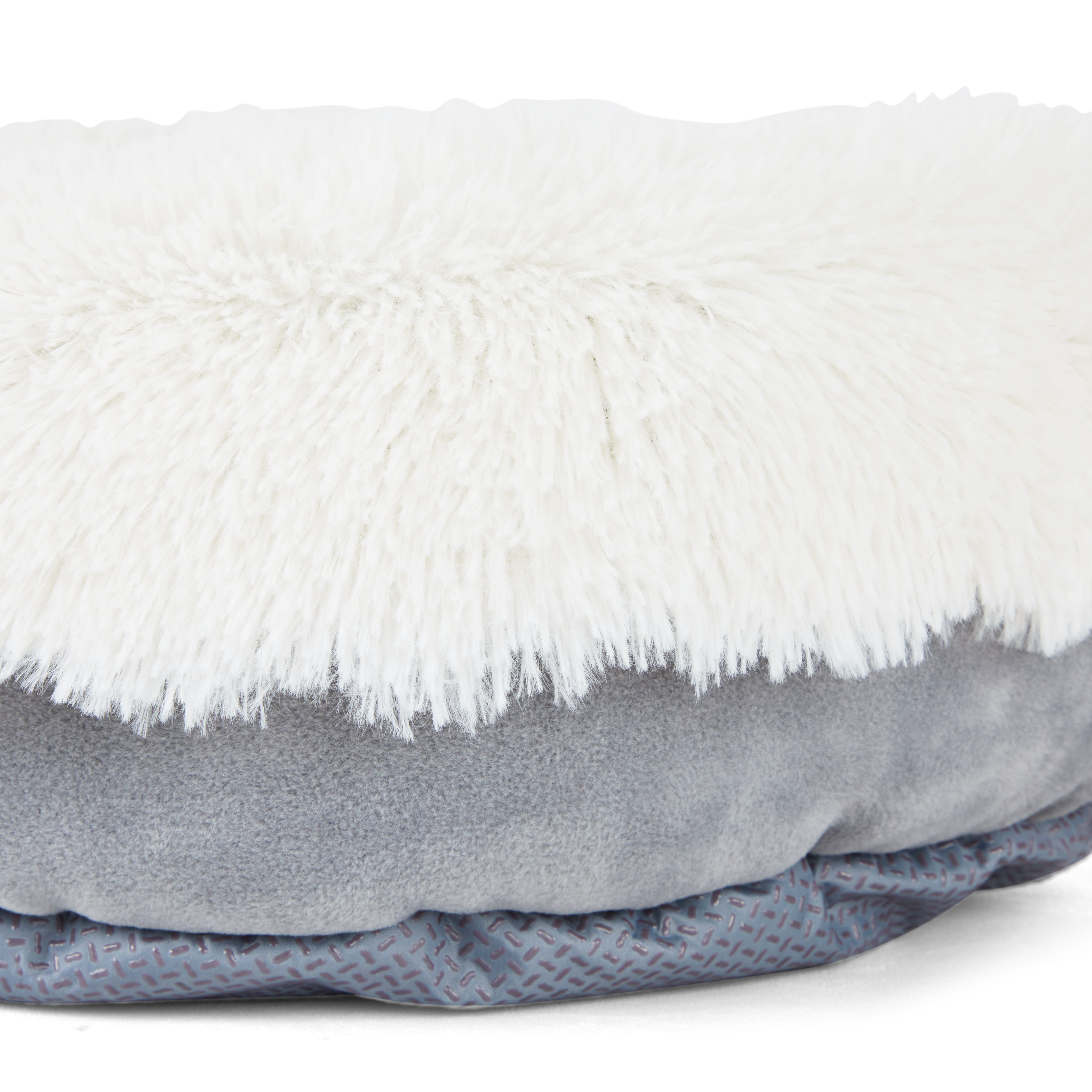 EveryYay Snooze Fest Cream Donut Bed for Dogs， 18