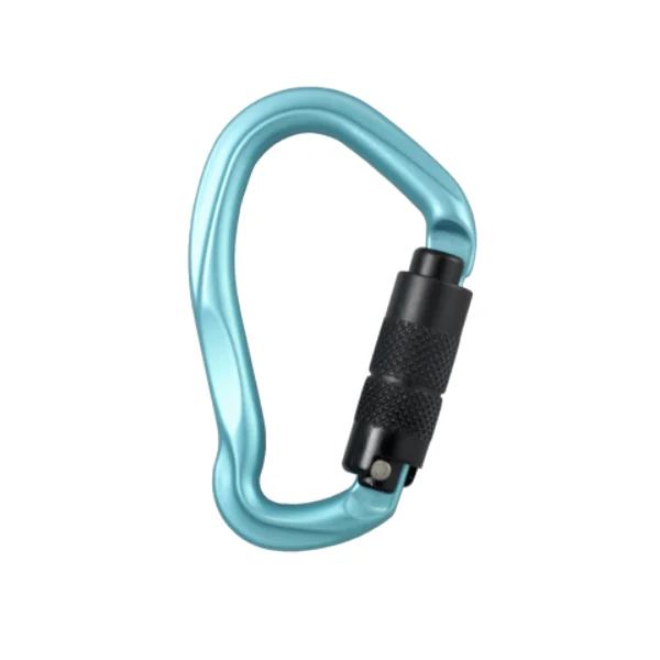 Hanging metal aluminum key lock camping hiking carabiner