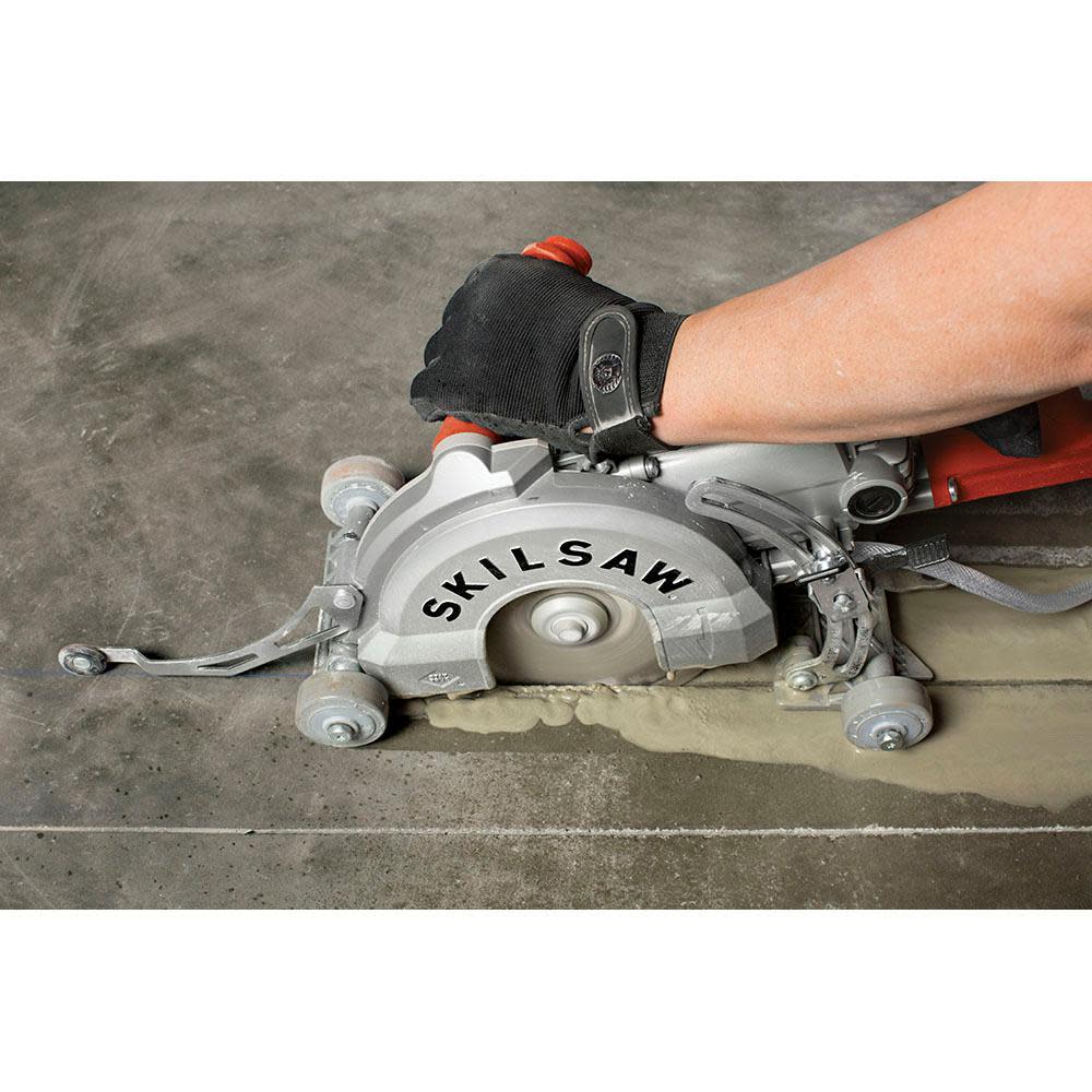 15 Amp Corded 7 in. Medusaw Aluminum Worm Drive Circular Saw for Concrete ;