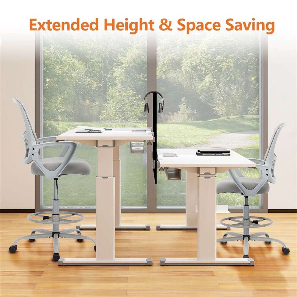 Ergonomic Drafting Chair / Tall Standing Desk Office Chair