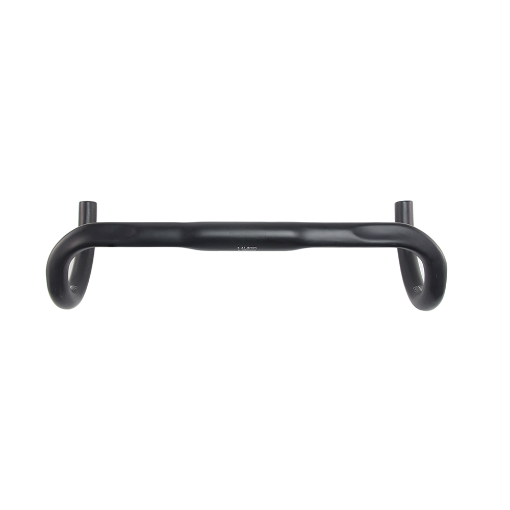 Road Bicycle Parts Handlebar Bent Bar 31.8mm Full Carbon Fiber Bike Cycle Handle Bar External Routing Black Matte 400mm 440mm