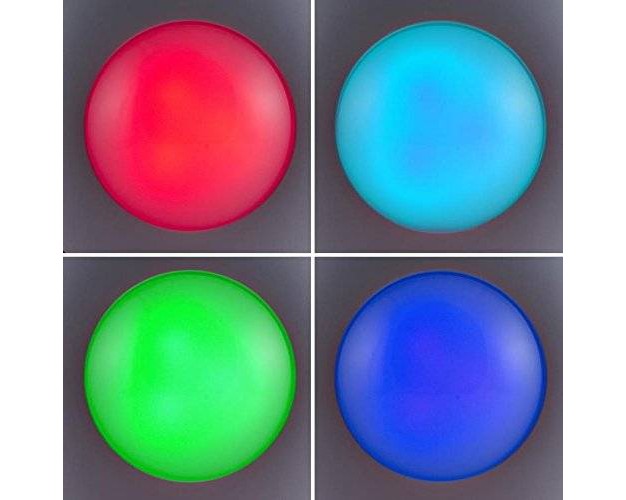 Energizer 3pk Led Puck Light Wireless Color Changing Cabinet Lights With Remote White