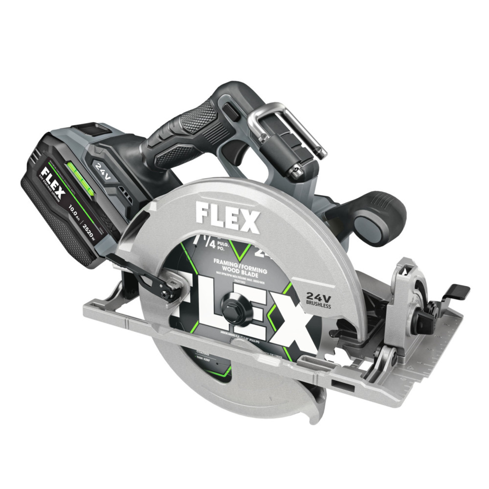 FLEX 24V 7 1/4 Circular Saw Stacked-Lithium Kit ;