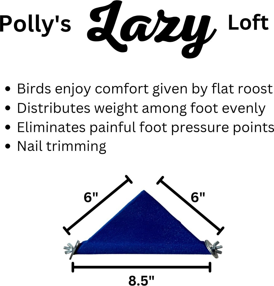 Polly's Pet Products Lazy Loft Bird Perch