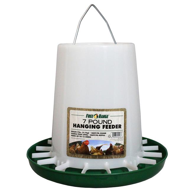 Harris Farms Llc Pet  7 Lb Plastic Hanging Poultry Feeder