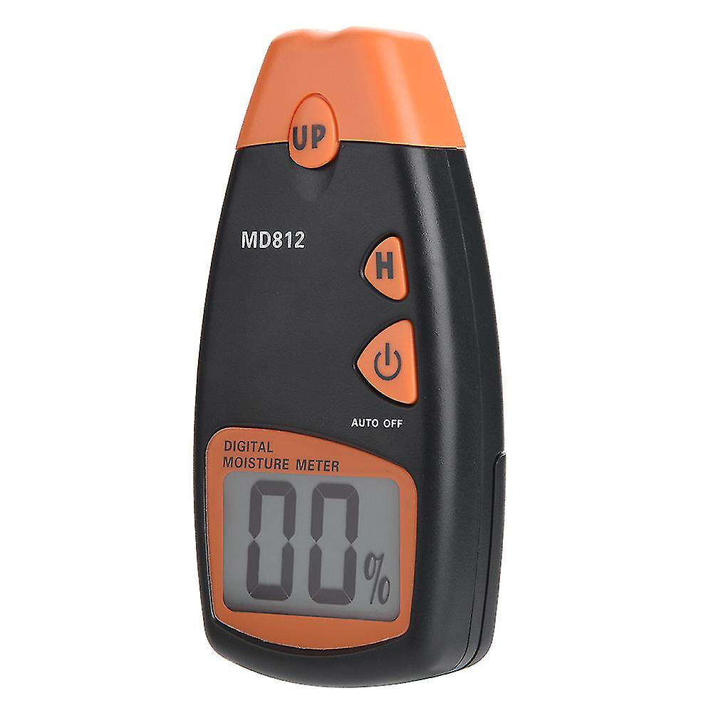MD812 Digital LCD 2/4 Pin Wood Moisture Meter Tester Timber Hygrometer Humidity Detector