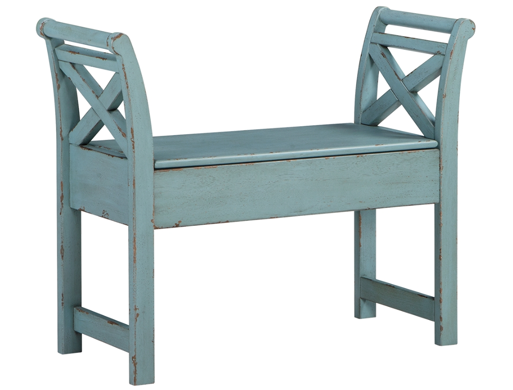 BLUE HERON RIDGE STORAGE BENCH