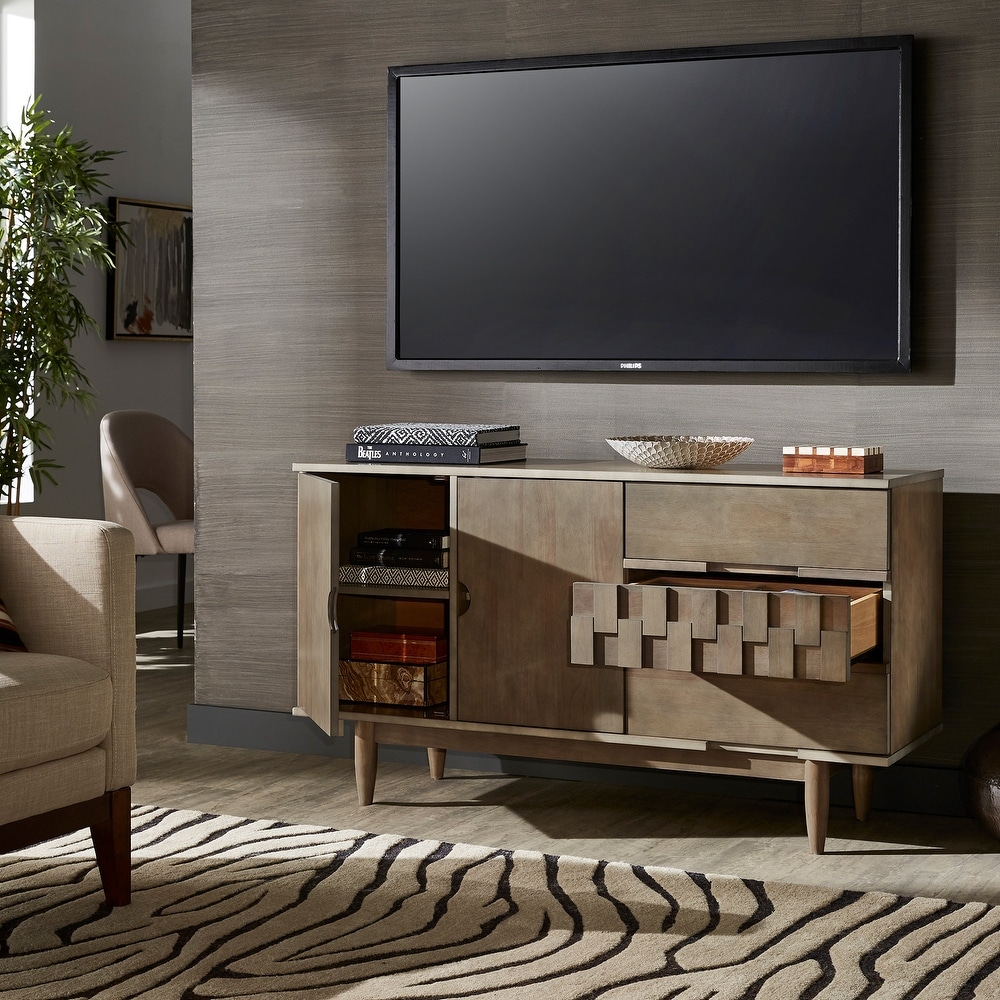 Kieran Mid Century Wood 2 Door and 3 Drawer Server by iNSPIRE Q Modern