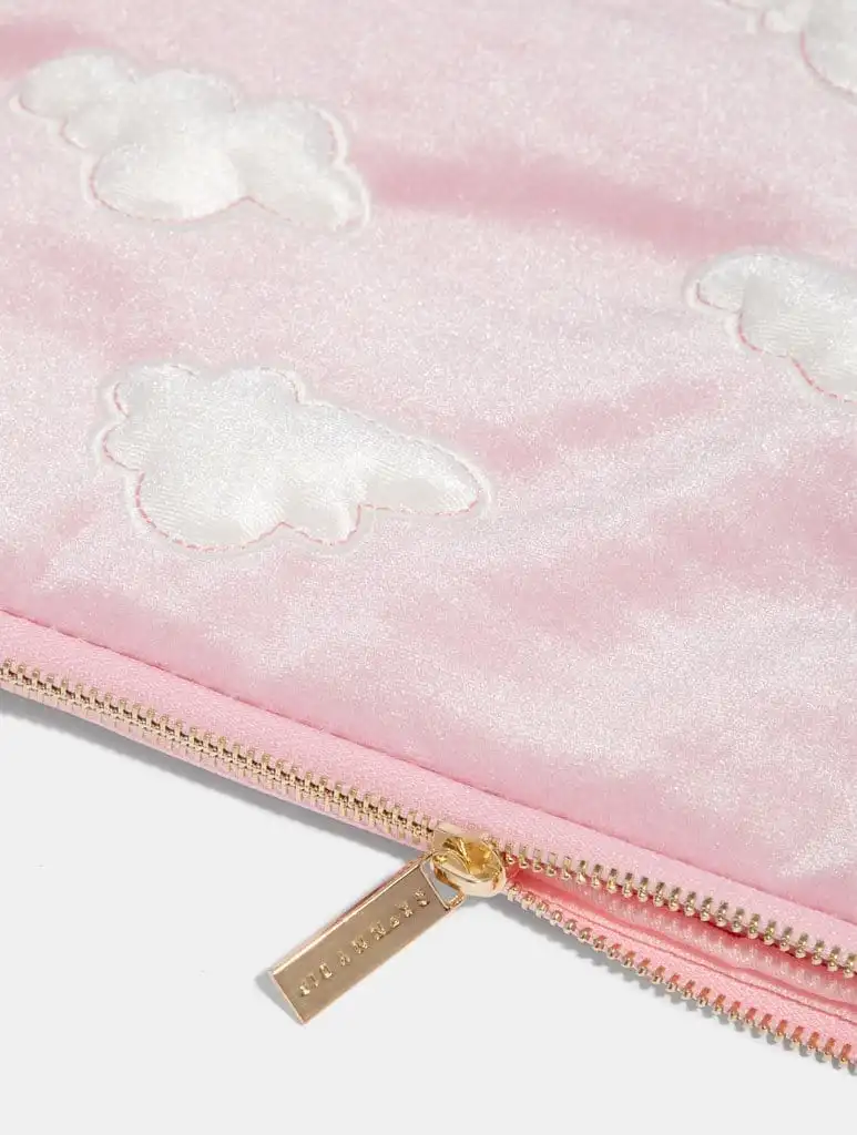 Pink Cloud Laptop Case
