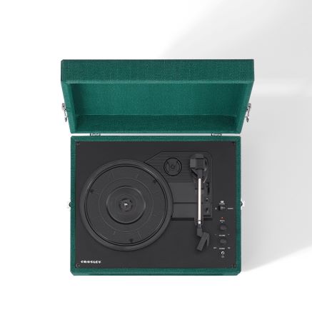 Voyager Portable Turntable with Bluetooth In/Out - Dark Aegean