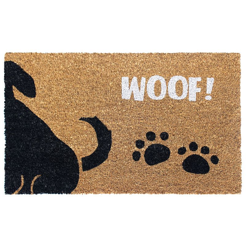 RugSmith Woof Doormat - 18'' x 30''