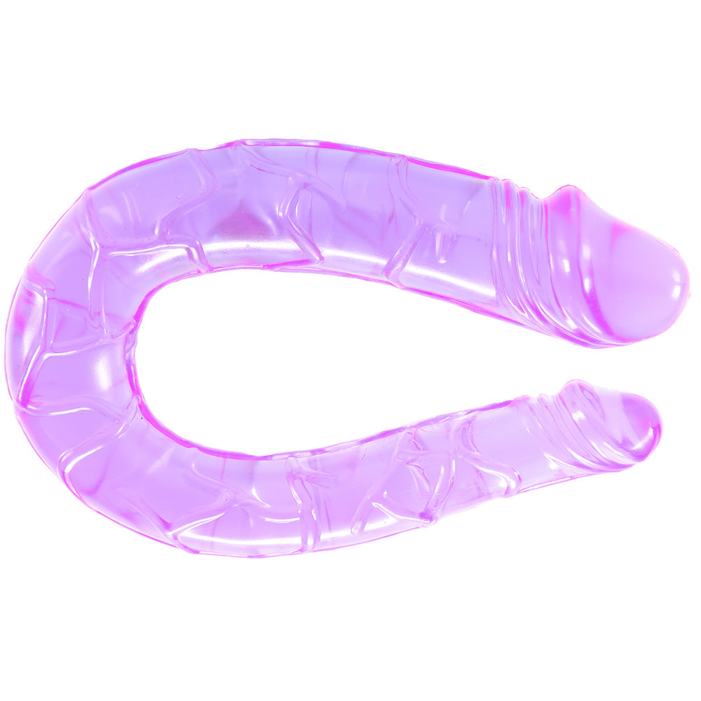 Lucky Lady Dual Stimulator Dildo in Purple