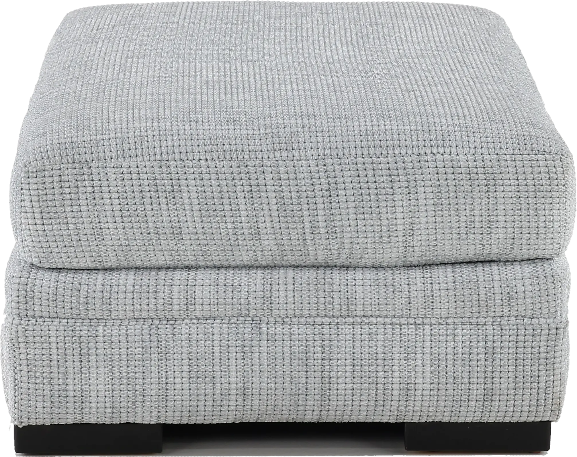 Piccolo Gray Ottoman