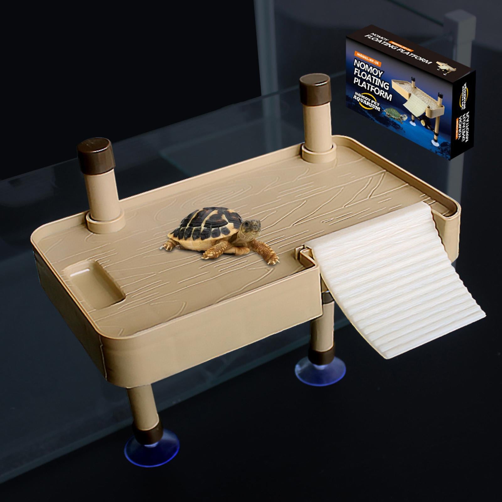 Large Turtle Basking Platform Aquarium Ladder Tortoise Habitat Accessories