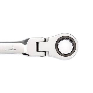 Husky 916 in. Flex Head Ratcheting Combination Wrench HFRW916