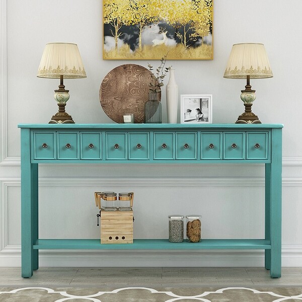 Entryway Console Table， 60