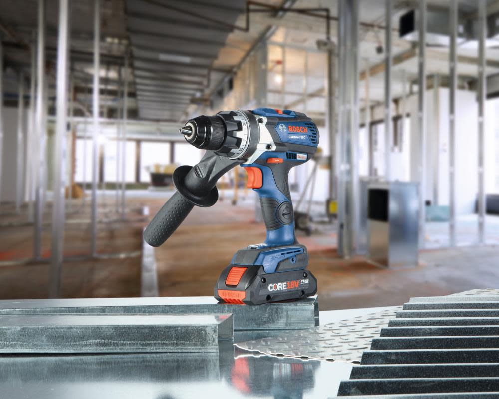 18V EC Brushless Connected-Ready Brute Tough 1/2 In. Drill/Driver Kit with (2) CORE18V 4.0 Ah Compact Batteries ;