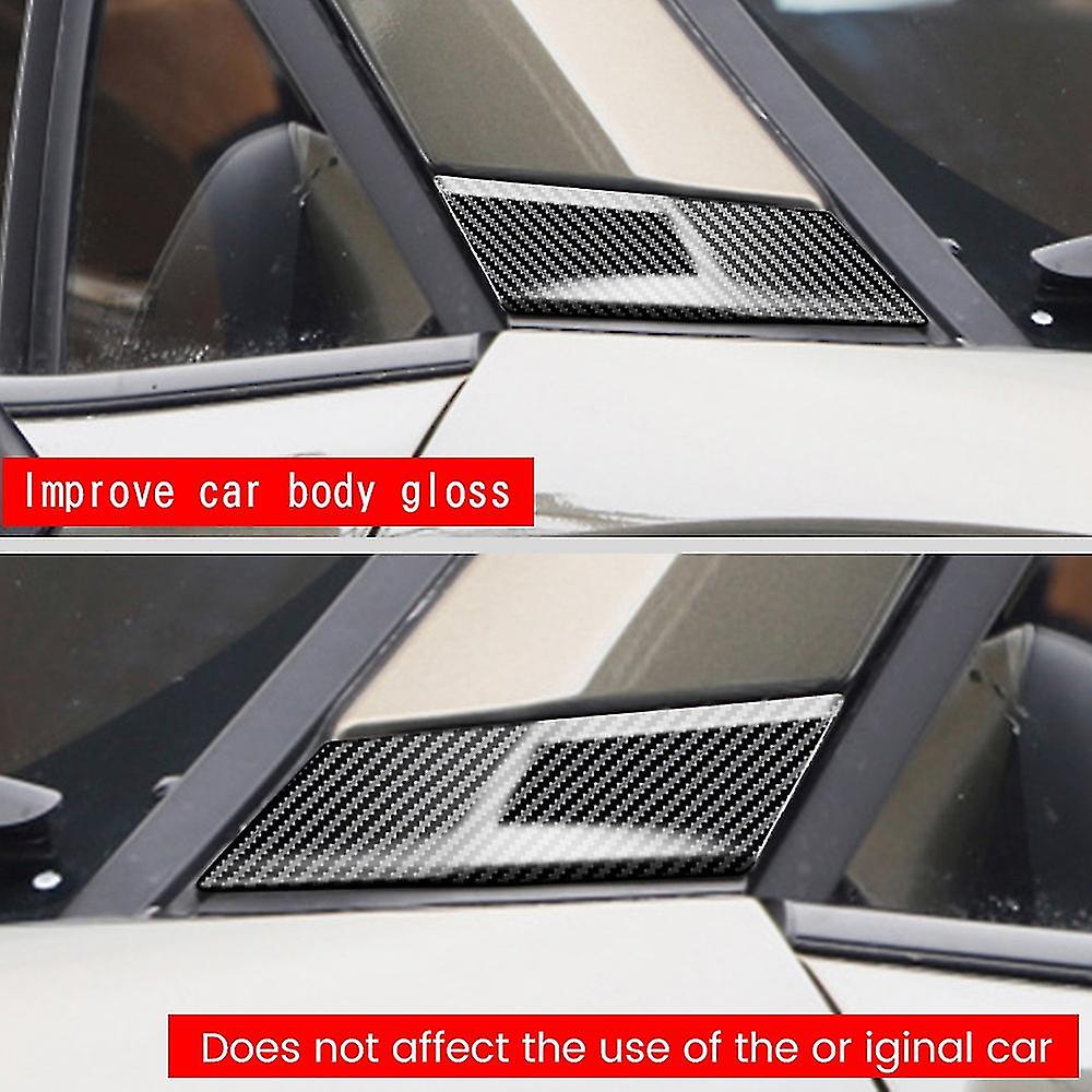 Car Window Trim Cover A Column Sticker Trim Modification Accessories For Corolla Cross 2021 2022 Ca