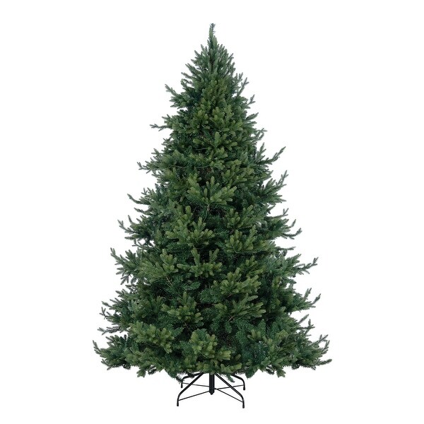 Kinsley Prelit Aritificial Christmas Tree，Realistic Traditional Christmas Tree with Lights