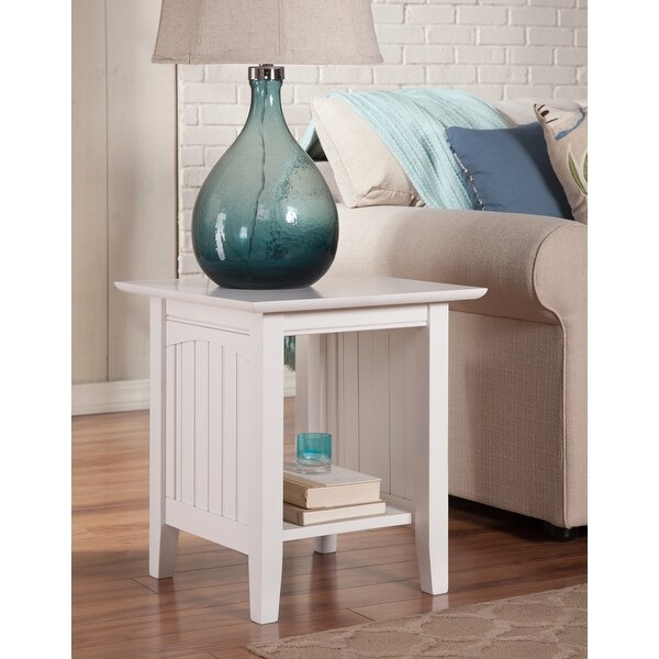 Nantucket Solid Wood End Table Set of 2