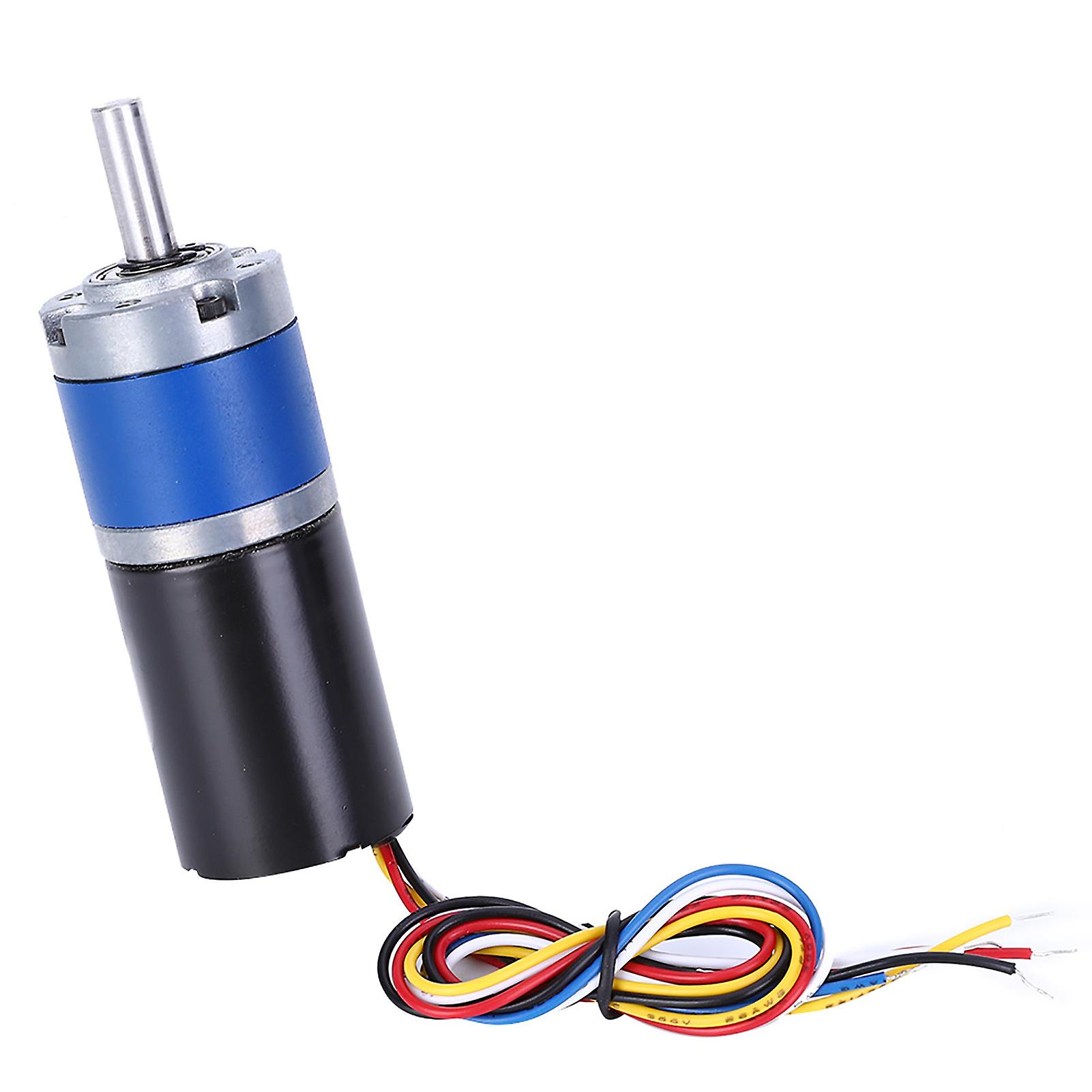 Brushless Dc Motor Mechanical Parts Metal Gear 36mm High Torsion Low Noise Wear Resistant 12v(16rpm )